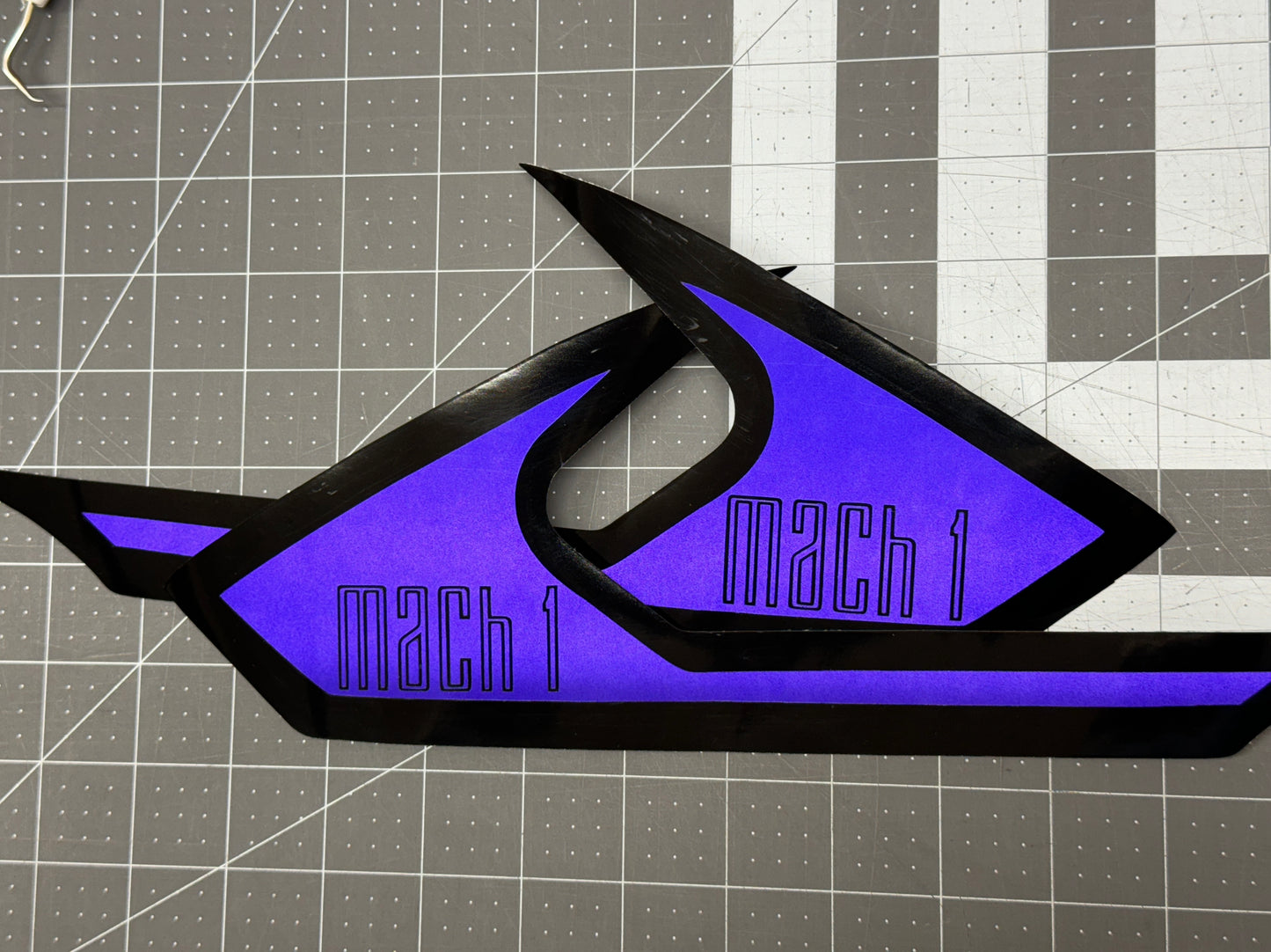 Reflective Headlight Side Marker Overlay