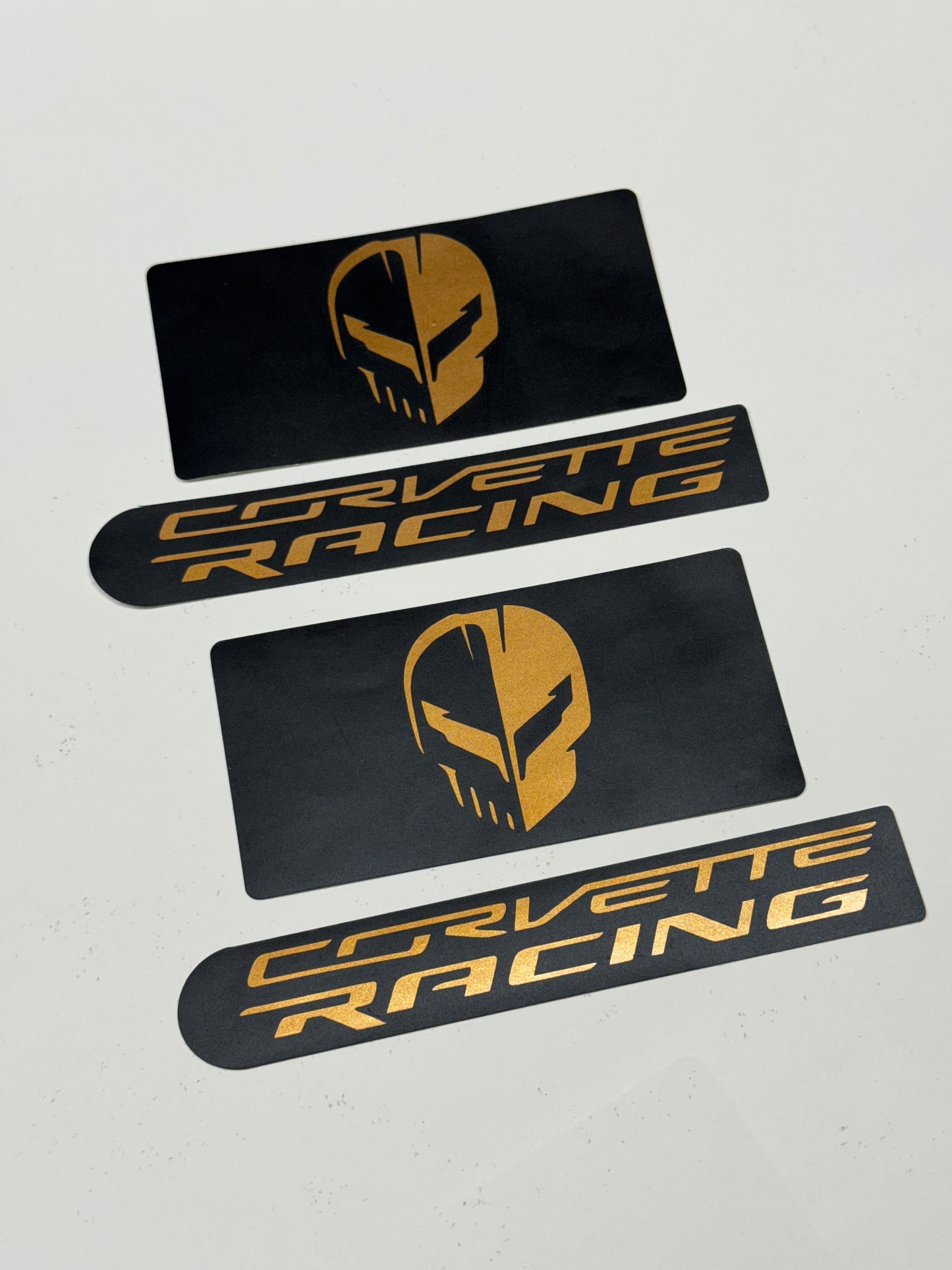 C8 Corvette Visor Warning Label Covers