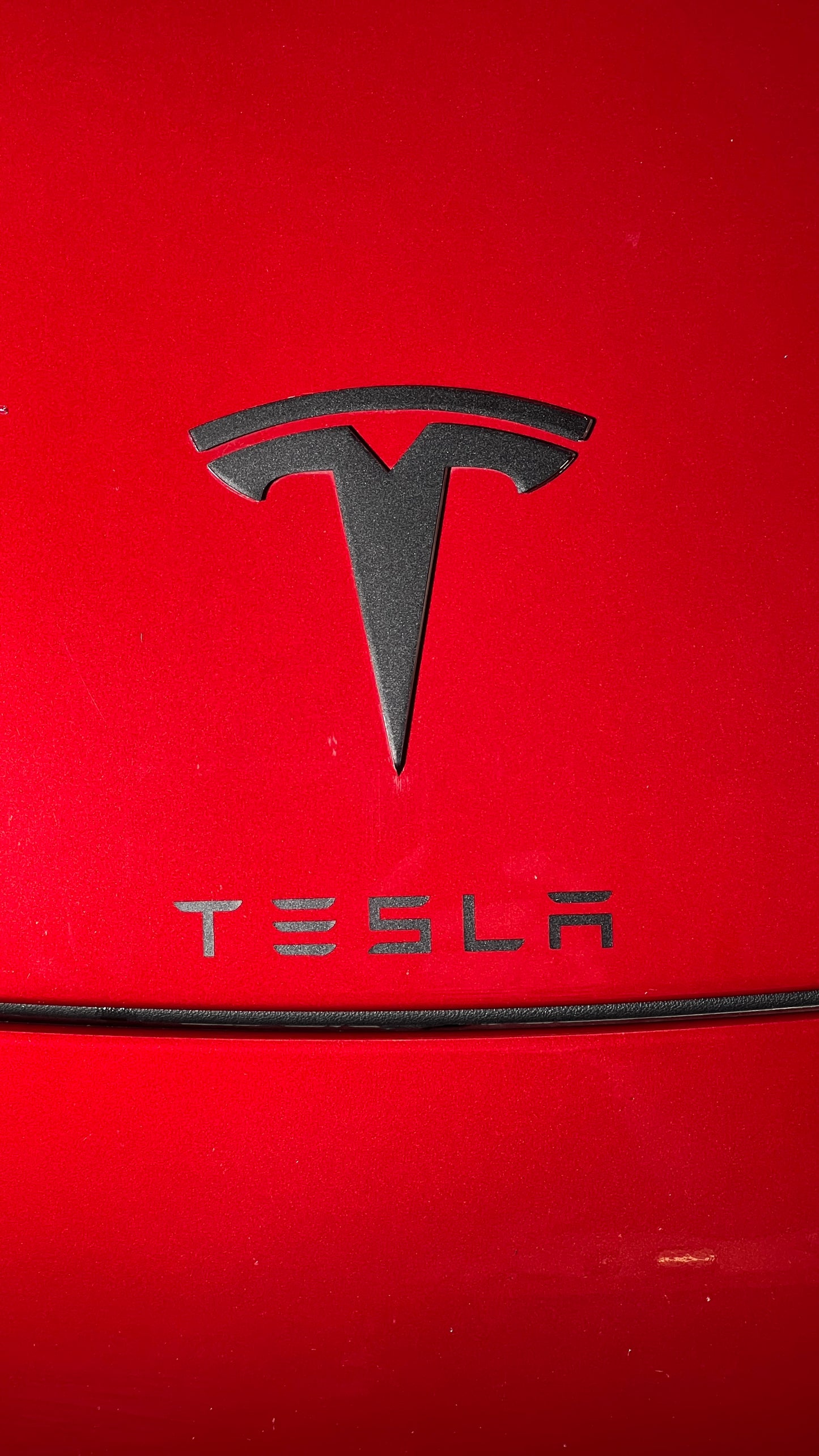 Model 3 Hood Badge Overlay