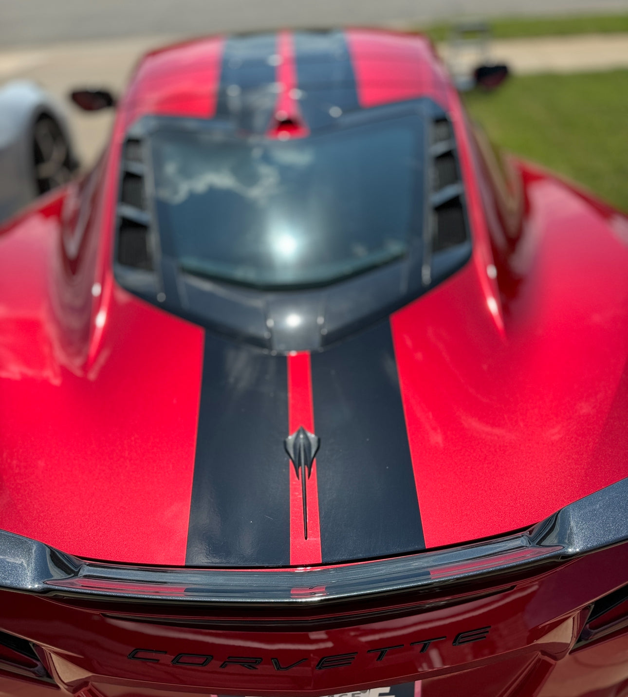 C8 2024 Style Racing Stripes