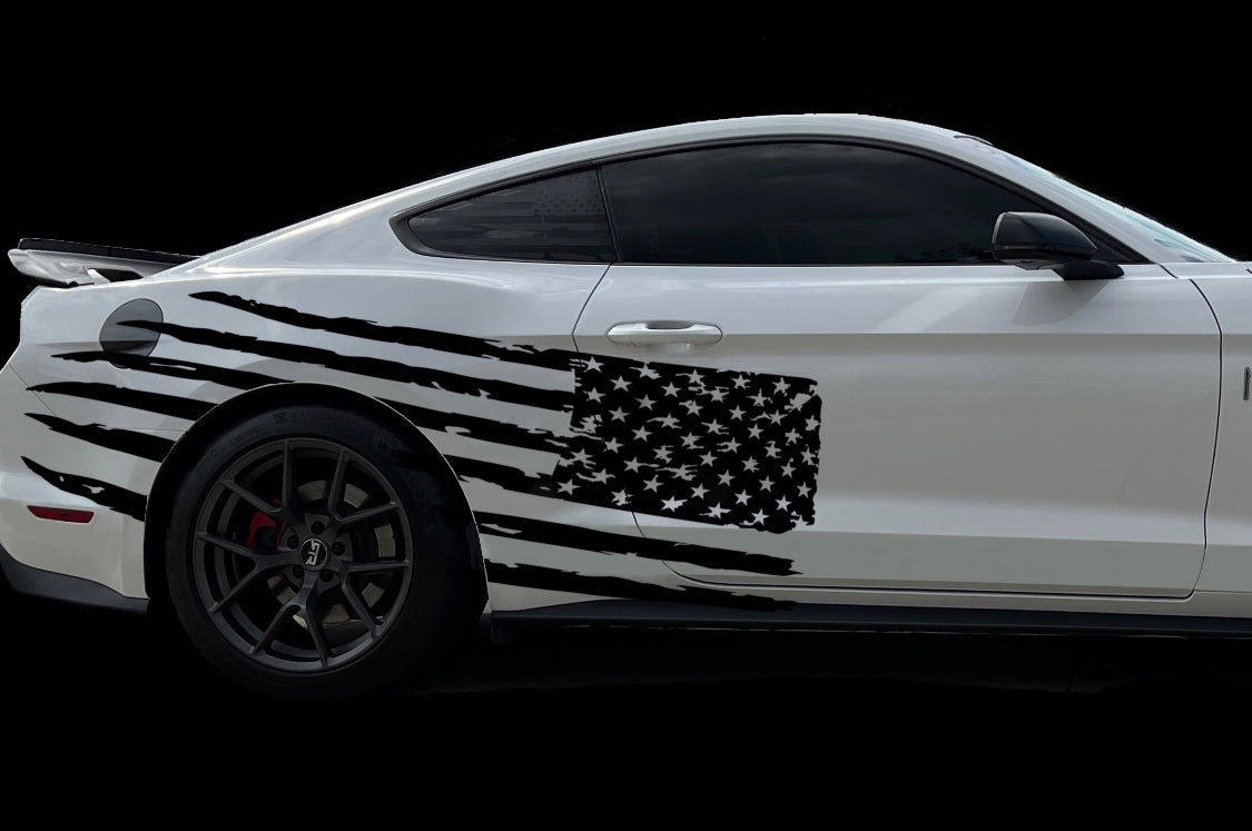 American Flag Large- Side