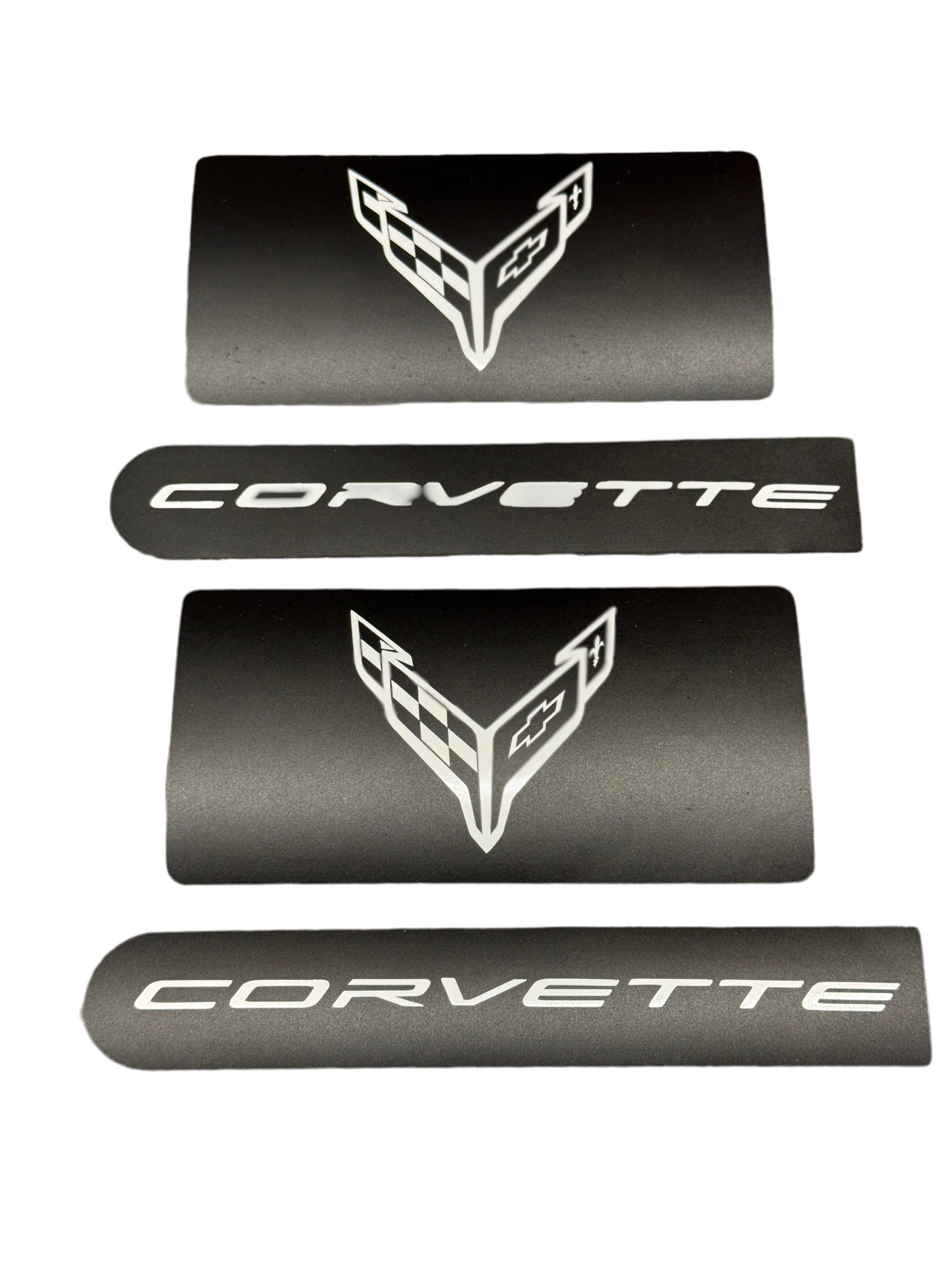 C8 Corvette Visor Warning Label Covers