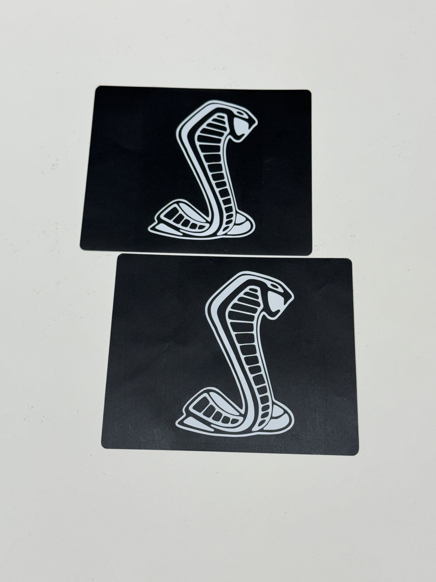 Mustang S550 Visor Cover Overlays.