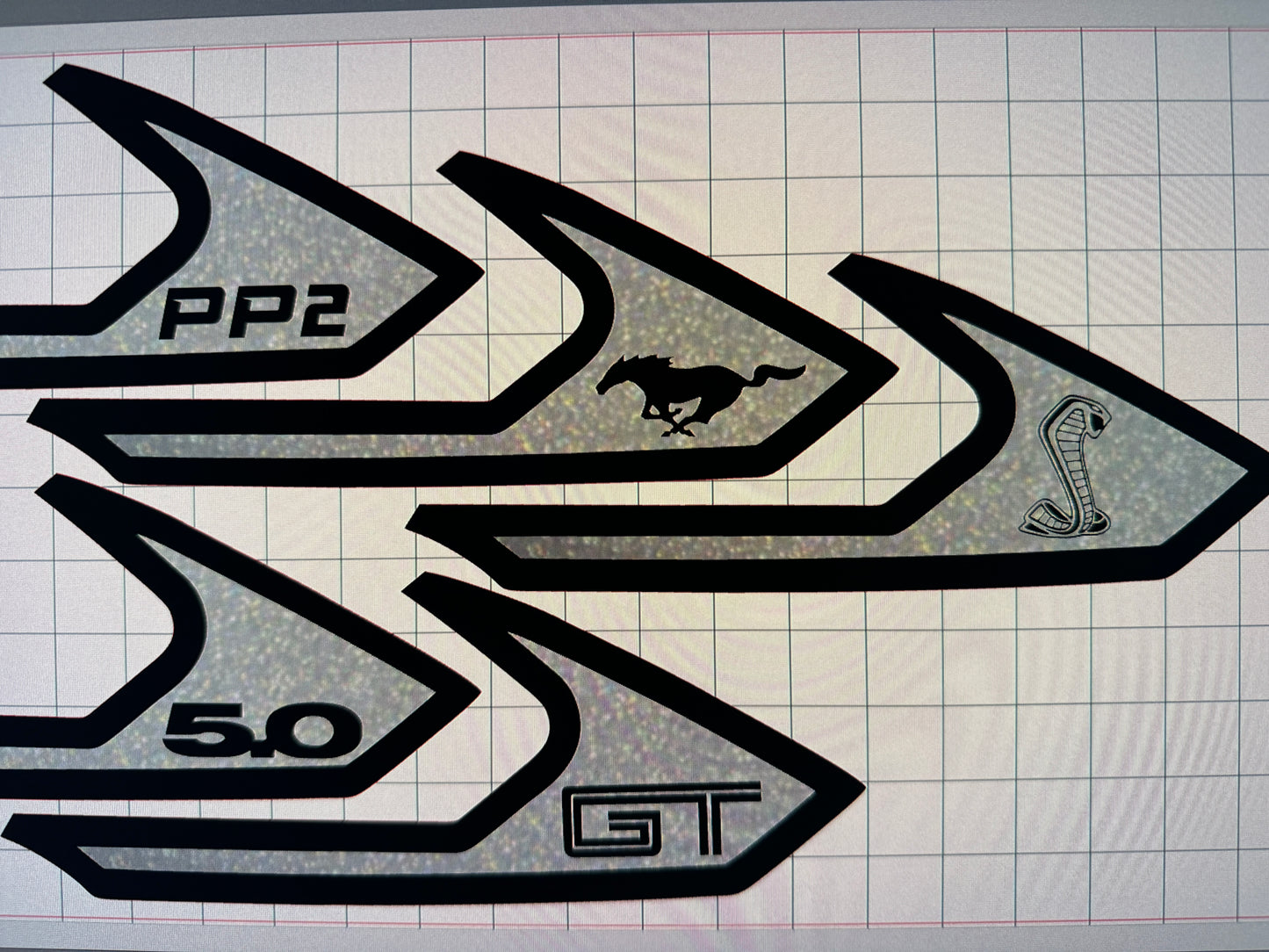 Reflective Headlight Side Marker Overlay