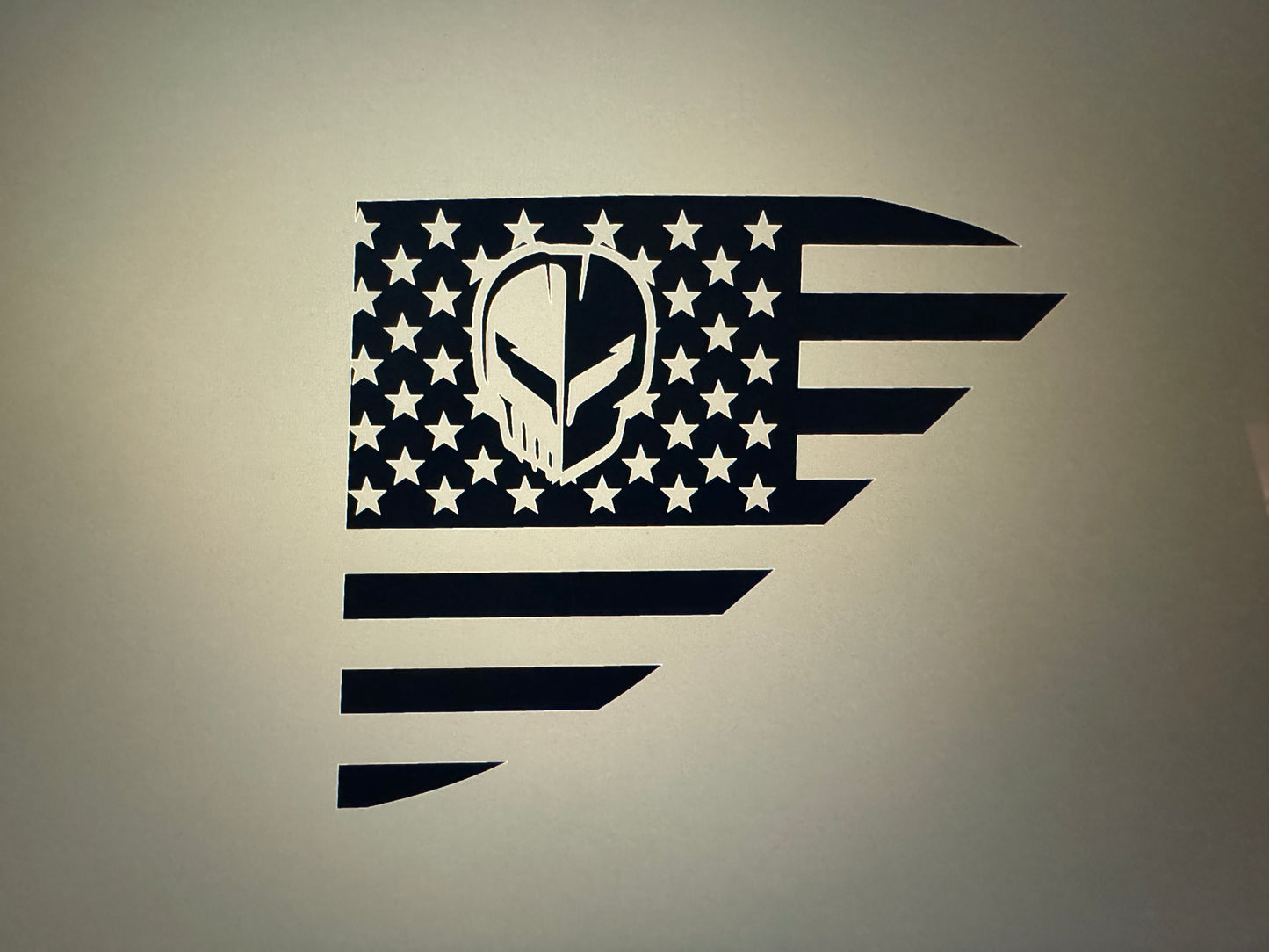 2020-2024 C8 Quater Panel American Flag Decal