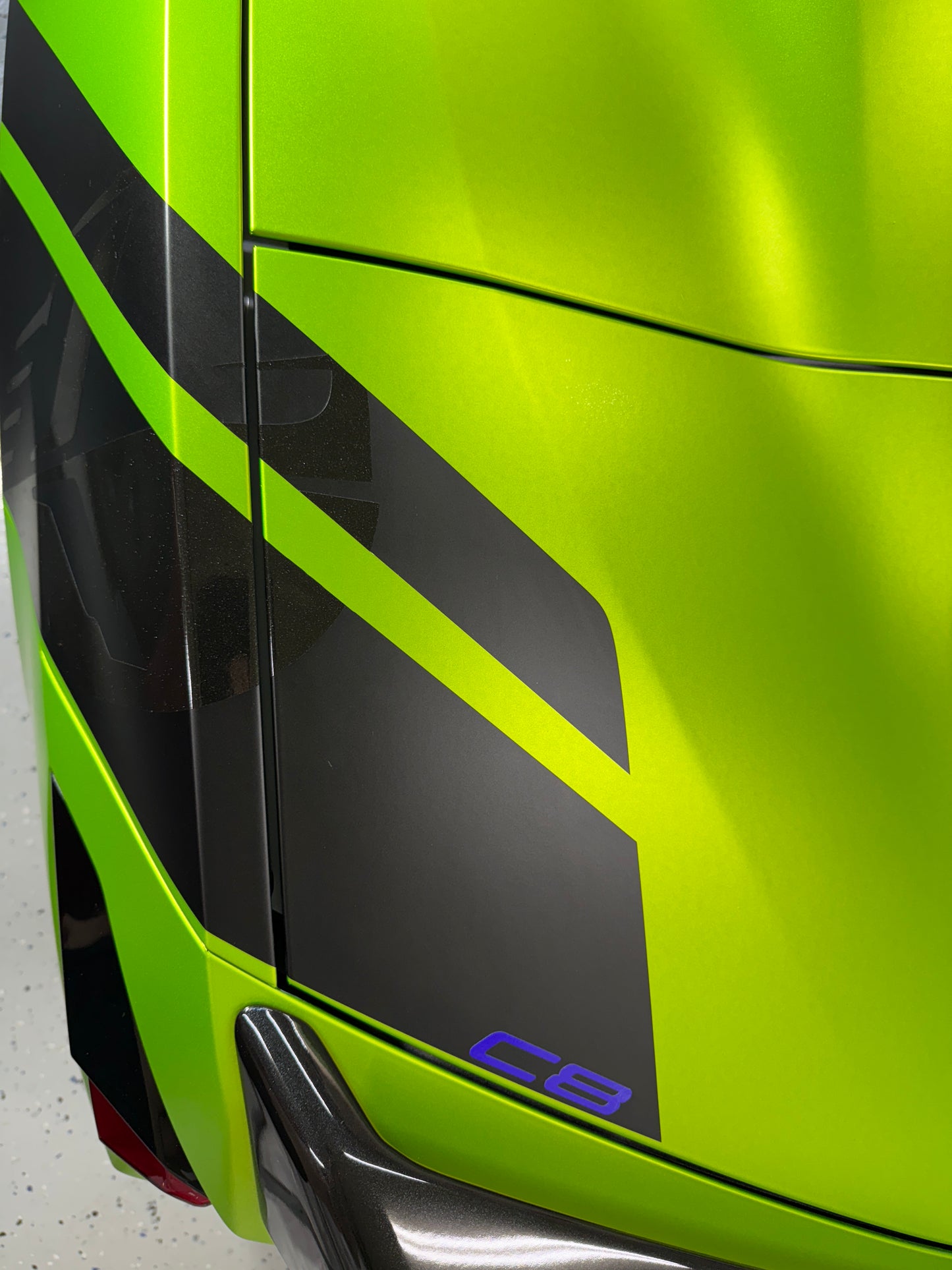 C8 Rear Stripes