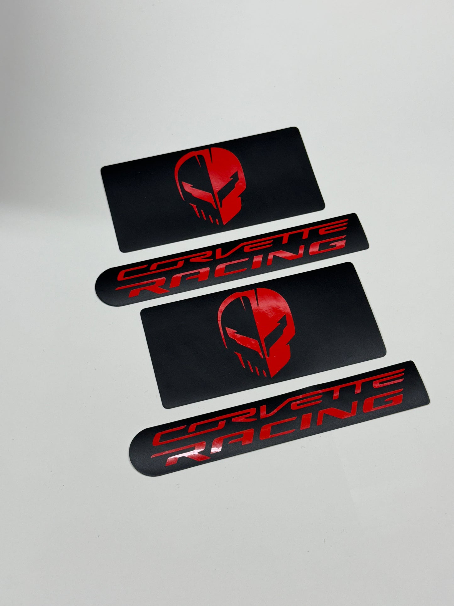 C8 Corvette Visor Warning Label Covers