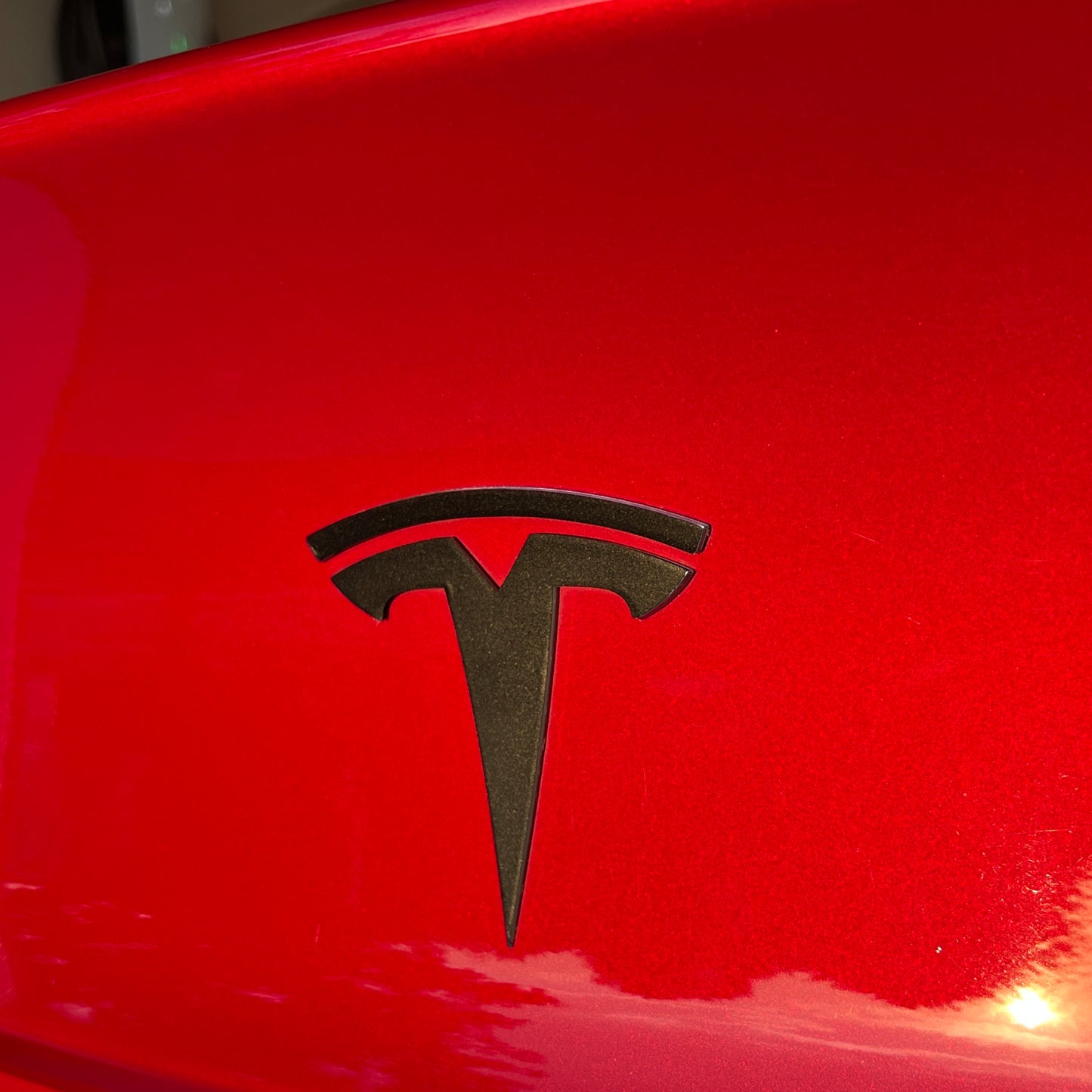 Model 3 Hood Badge Overlay