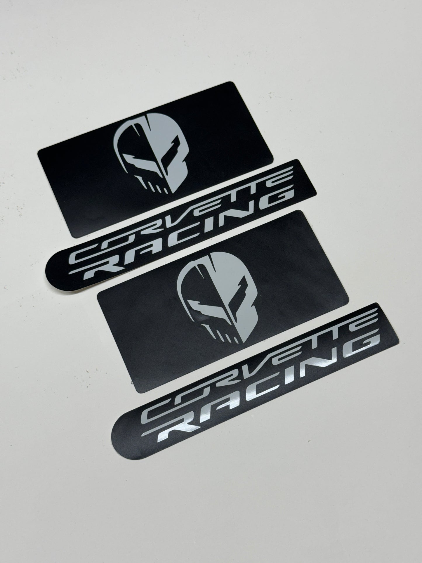 C8 Corvette Visor Warning Label Covers