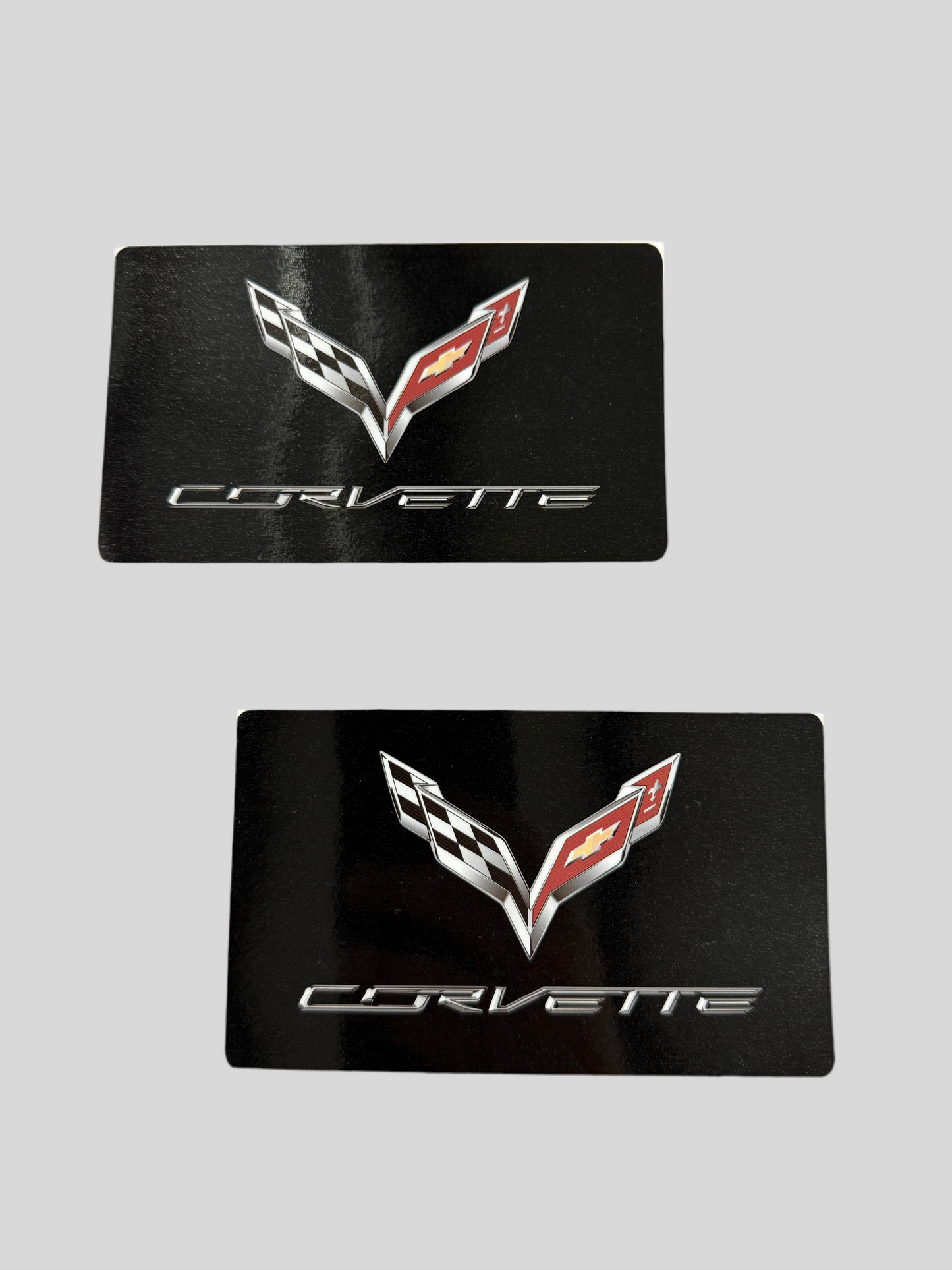 C7 Corvette Visor Warning Label Overlays