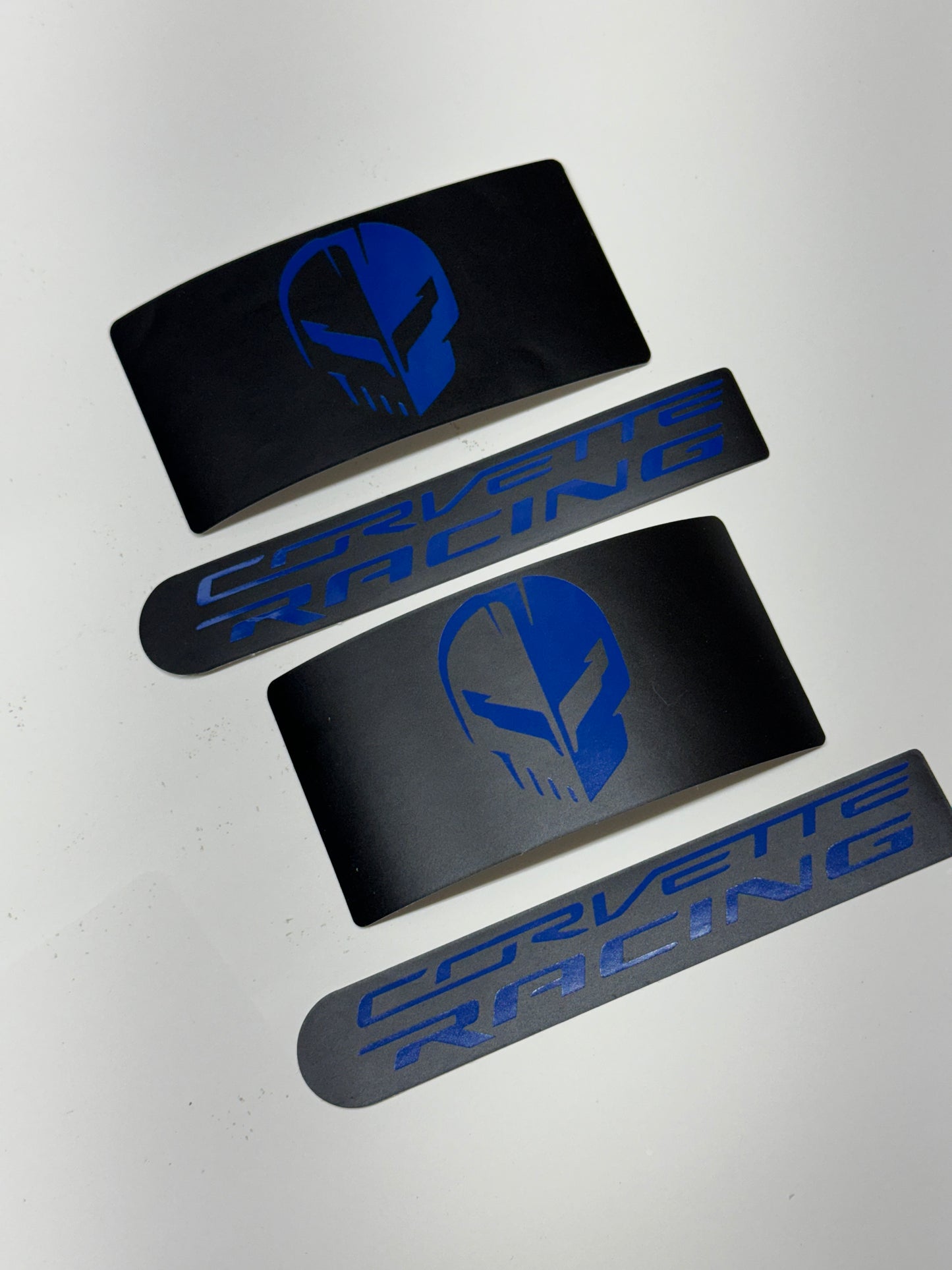 C8 Corvette Visor Warning Label Covers