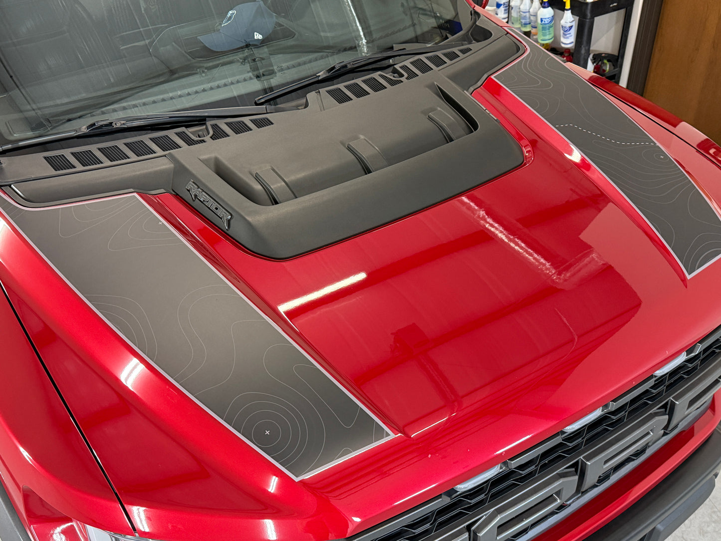Gen 3 F150 Raptor Hood Stripes