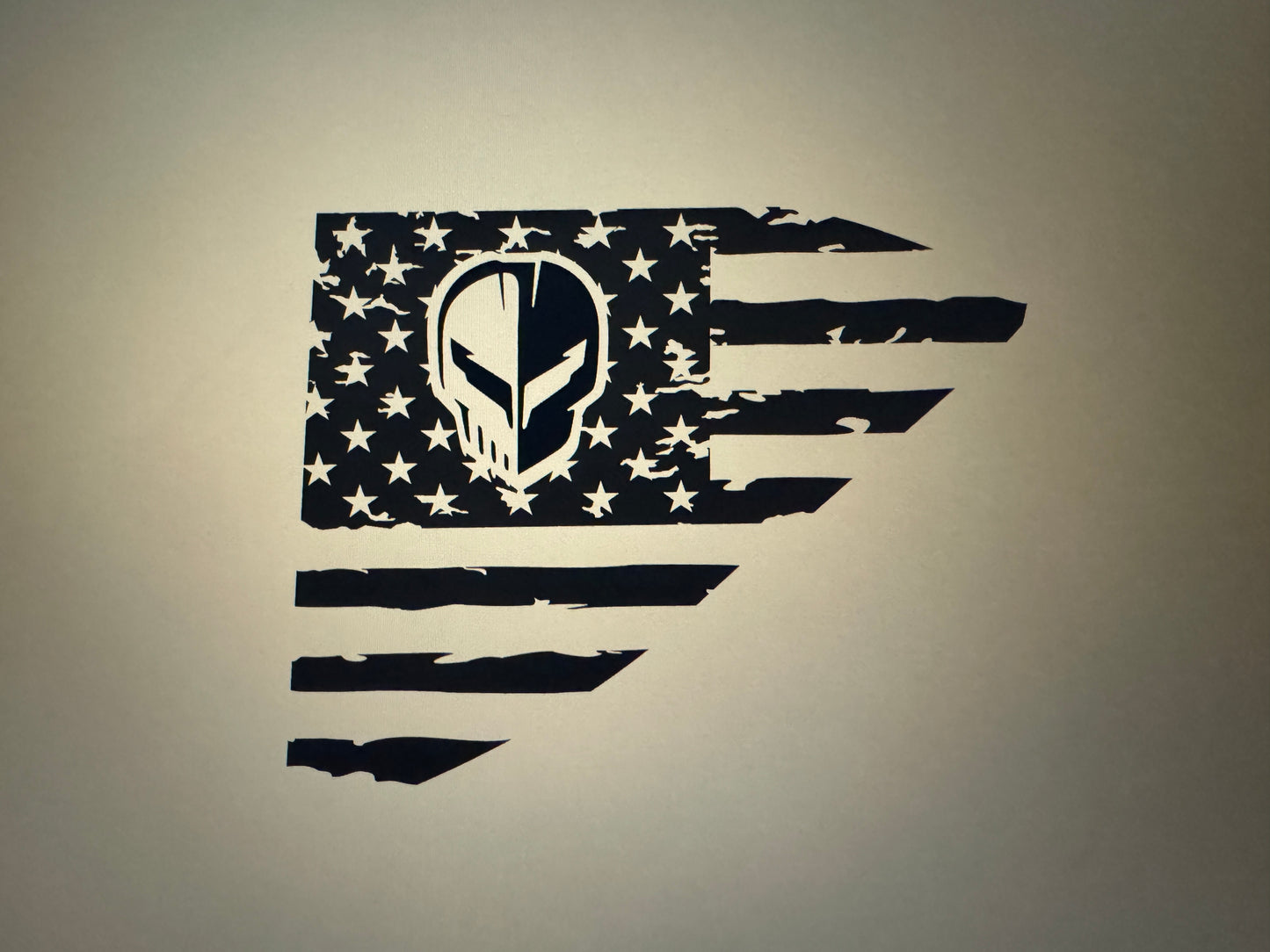 2020-2024 C8 Quater Panel American Flag Decal