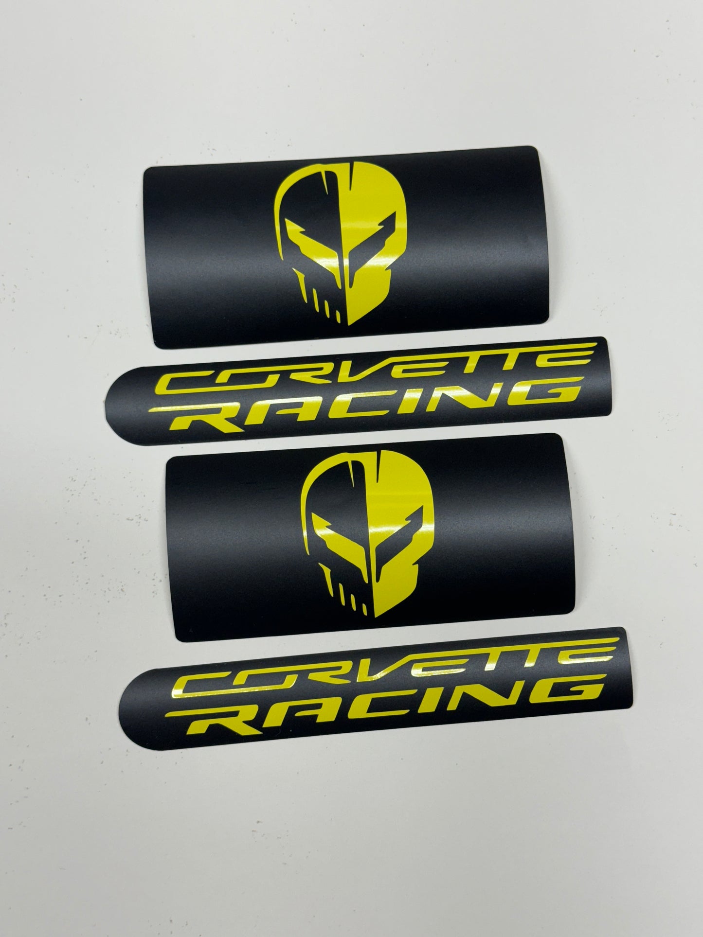 C8 Corvette Visor Warning Label Covers