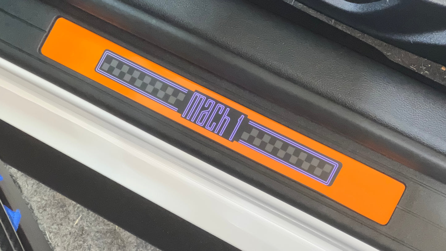 Mach 1 Door Sill Overlays