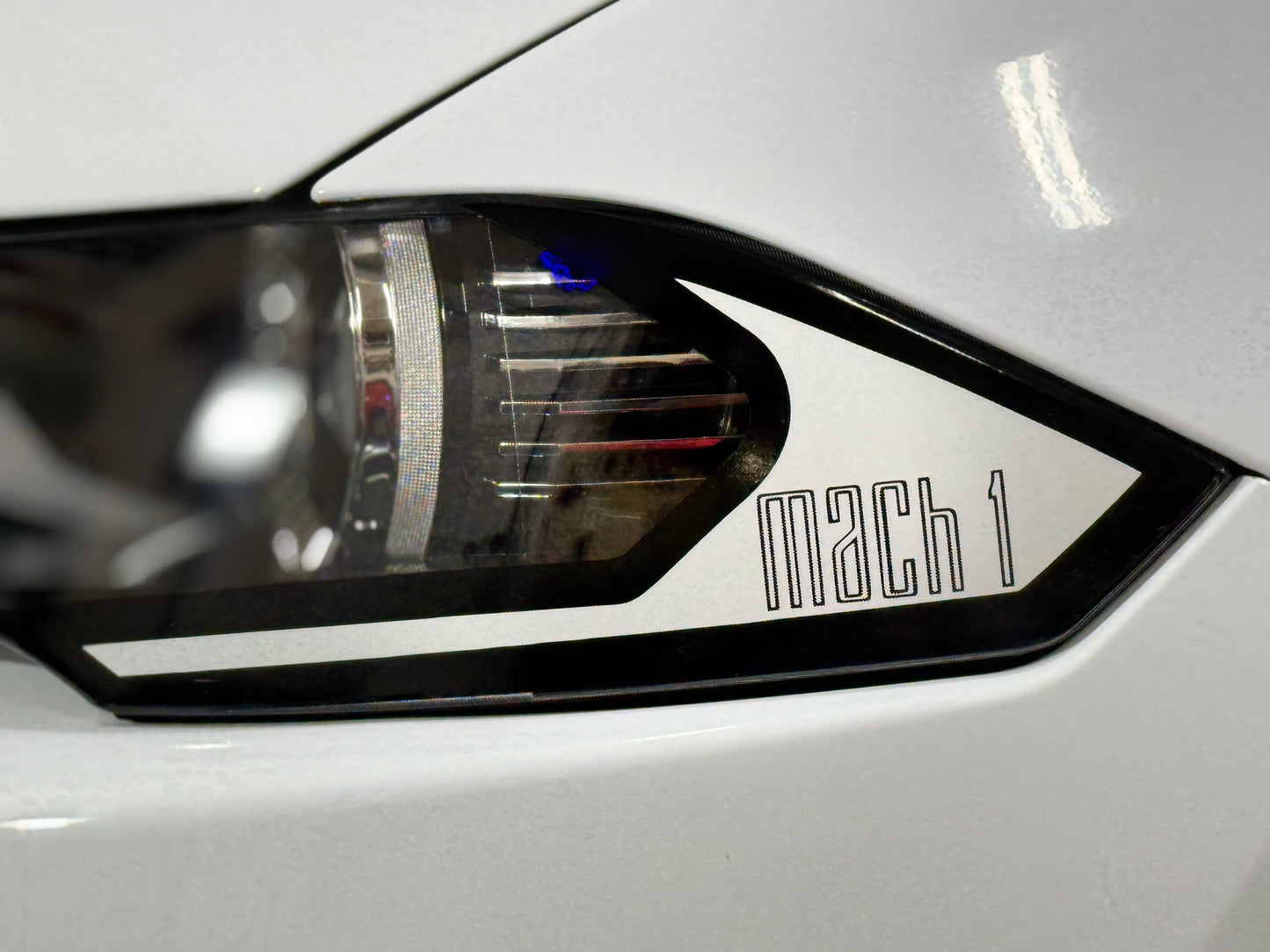 Reflective Headlight Side Marker Overlay