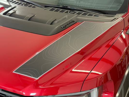 Gen 3 F150 Raptor Hood Stripes