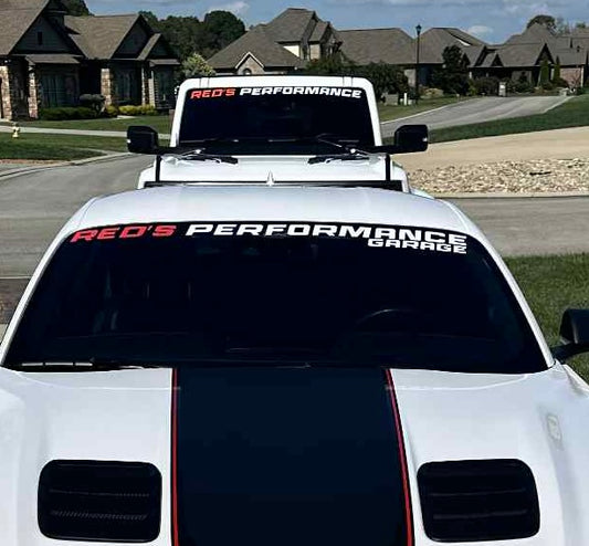 Custom Windshield Banner