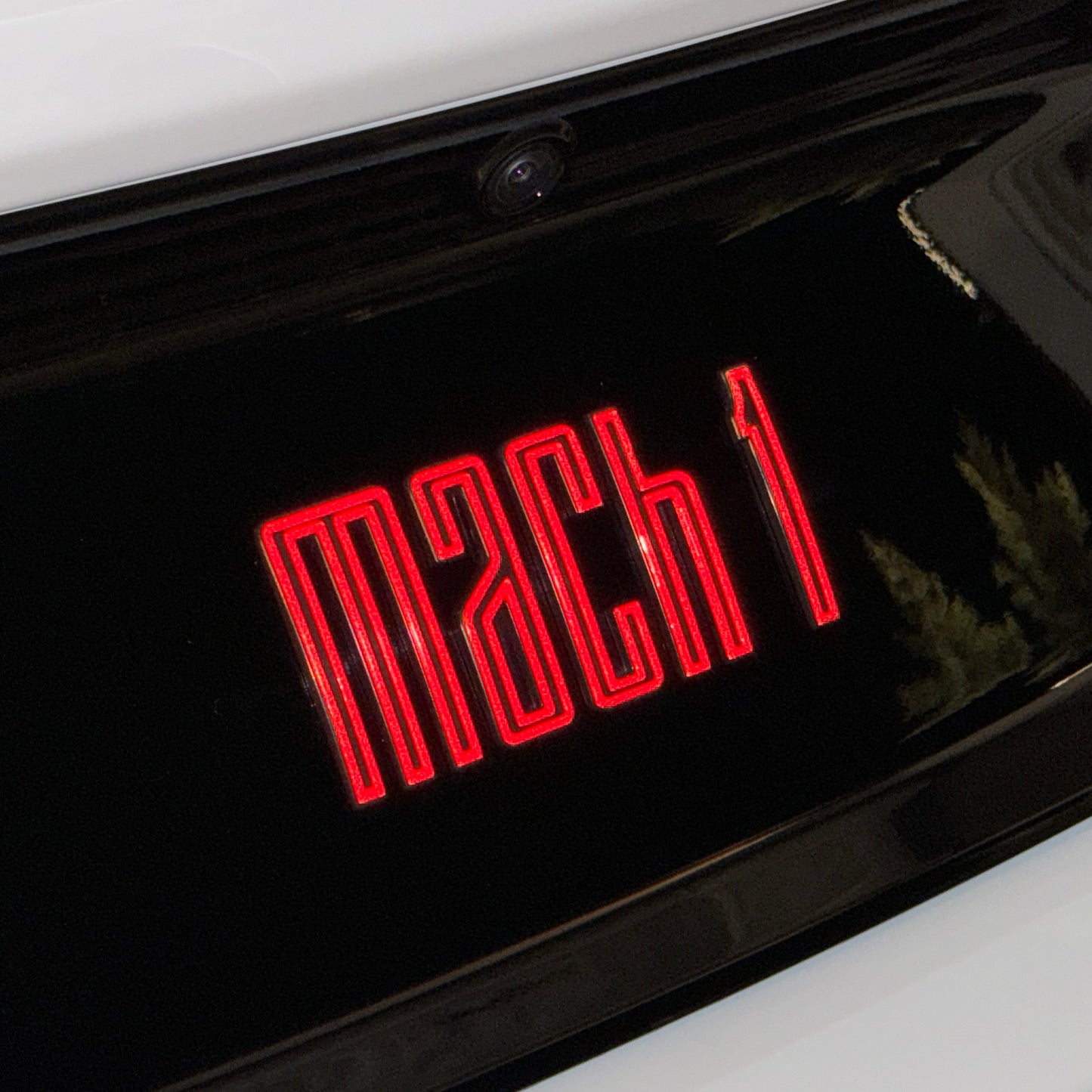 Mach 1 Rear Badge Overlay