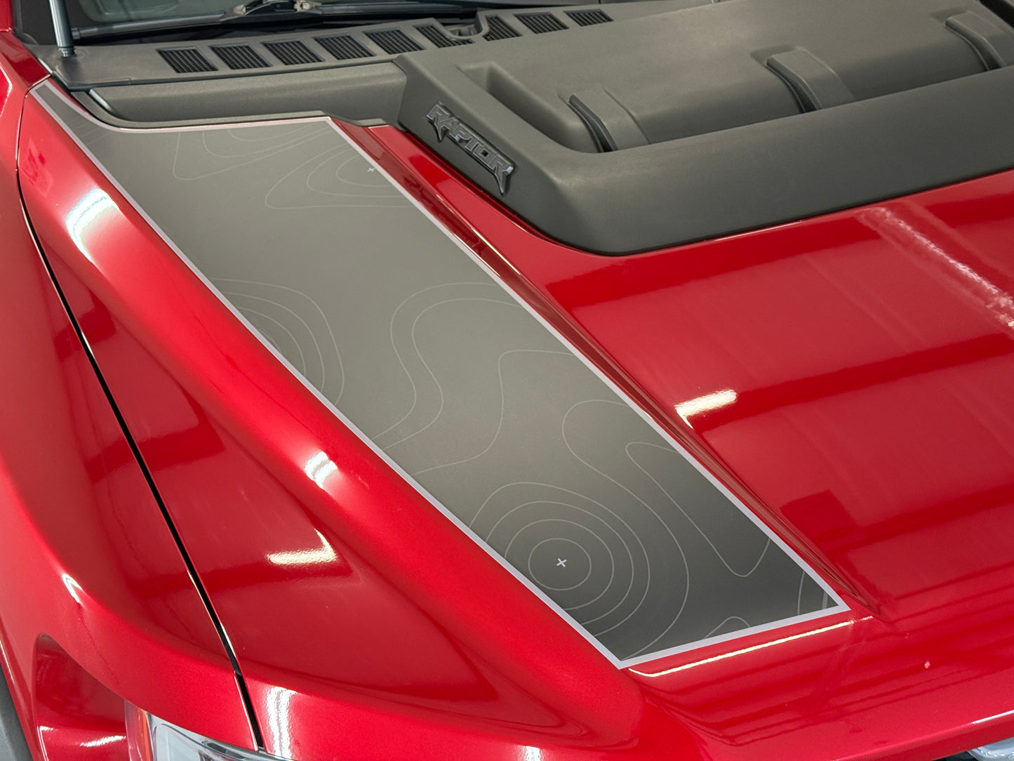 Gen 3 F150 Raptor Hood Stripes