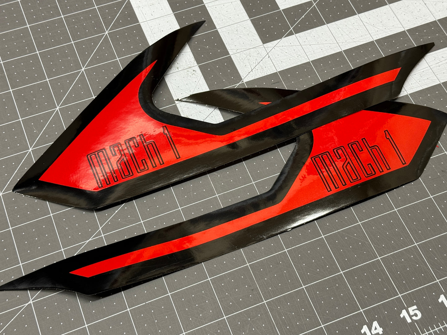 Reflective Headlight Side Marker Overlay