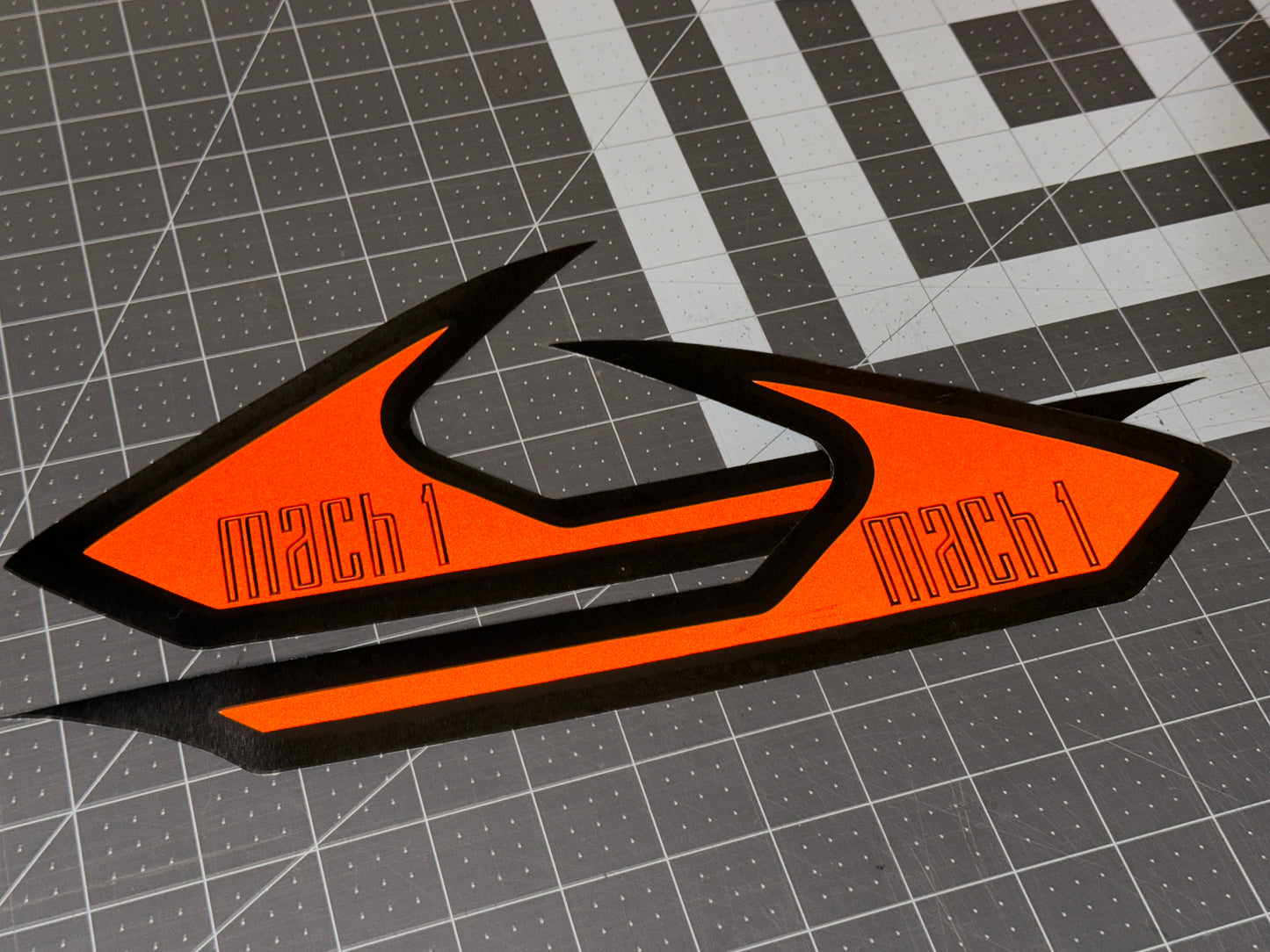 Reflective Headlight Side Marker Overlay
